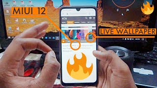 MIUI 12 LIVE WALLPAPER 🔥 | HOW TO DOWNLOAD | ft. REDMI NOTE 7 S screenshot 1