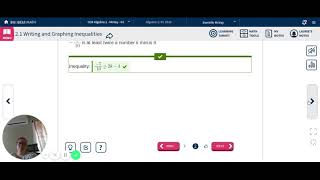 2 1 Notes Writing and Graphing Inequalities