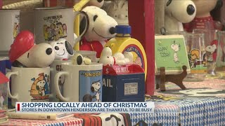 Henderson's local businesses report high sales during holiday shopping season