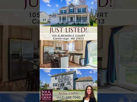 105 Albemarle Court, Cambridge, MD home video tour