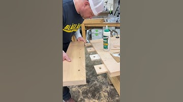 Draw bore pegged mortise and tenon breadboard #woodworking #tools #joinery #maker #wood