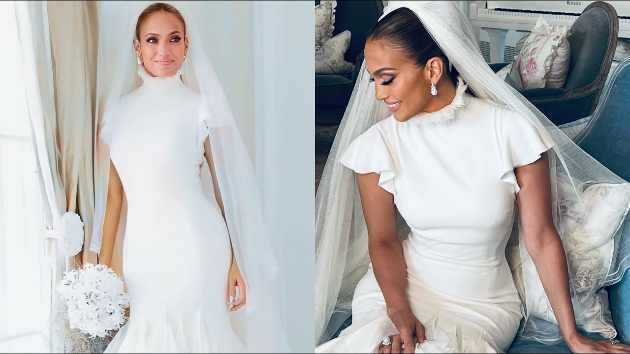 Jennifer Lopez's 3 Wedding Dresses For Her Wedding With Ben Affleck !