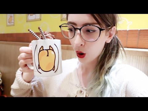 Gudetama Cafe!!! VLOGMAS DAY 7 - Gudetama Cafe!!! VLOGMAS DAY 7