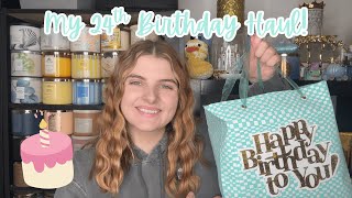24th Birthday Haul! What I Got For My 24th Birthday! | Gift Ideas