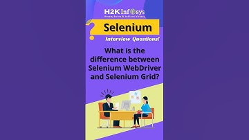 What is the difference between Selenium WebDriver and Selenium Grid? #selenium #automationtesting