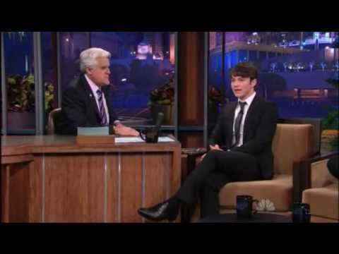 Chris Colfer on Jay Leno 6 December 2010 FULL