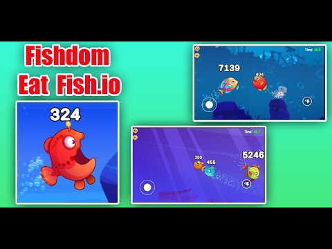 Fishdom Eat Fish.IO Top Trending Game Unity Source Code with Admob Ads Integrated