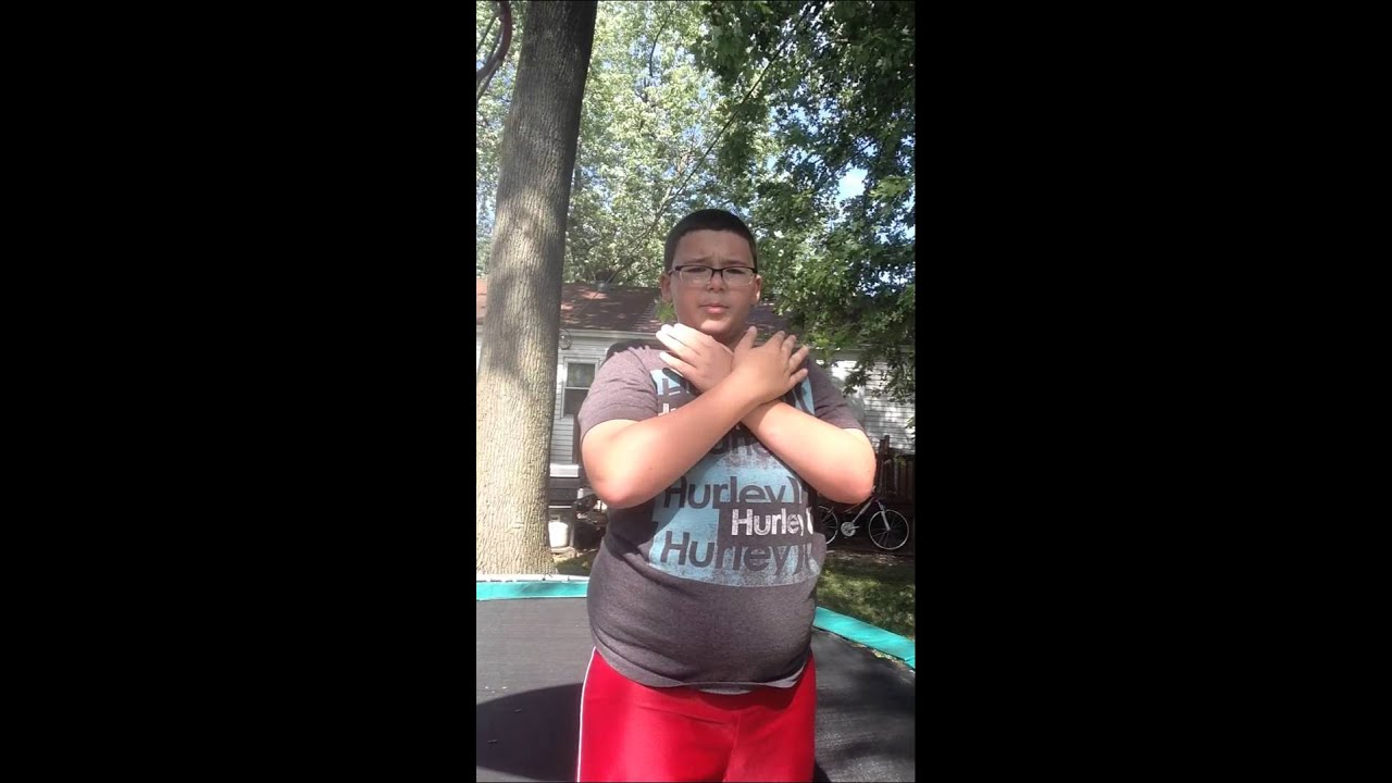 How to belly bounce trampoline. YouTube