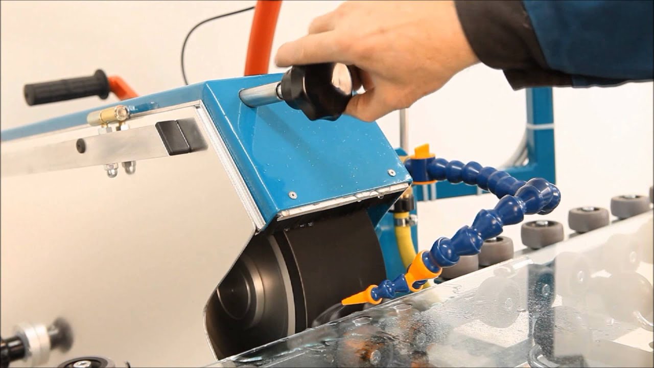 Feroprofil Belt Sander Machine Flat Glass / Pásová bruska BR 230