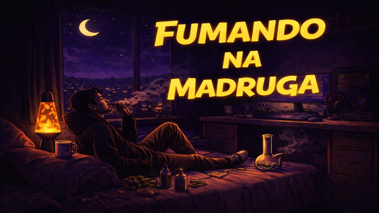 (Playlist) Fumando na Madruga 🌙 | Trap Lo-Fi, Chill Rap & Vibes 420 da Noite