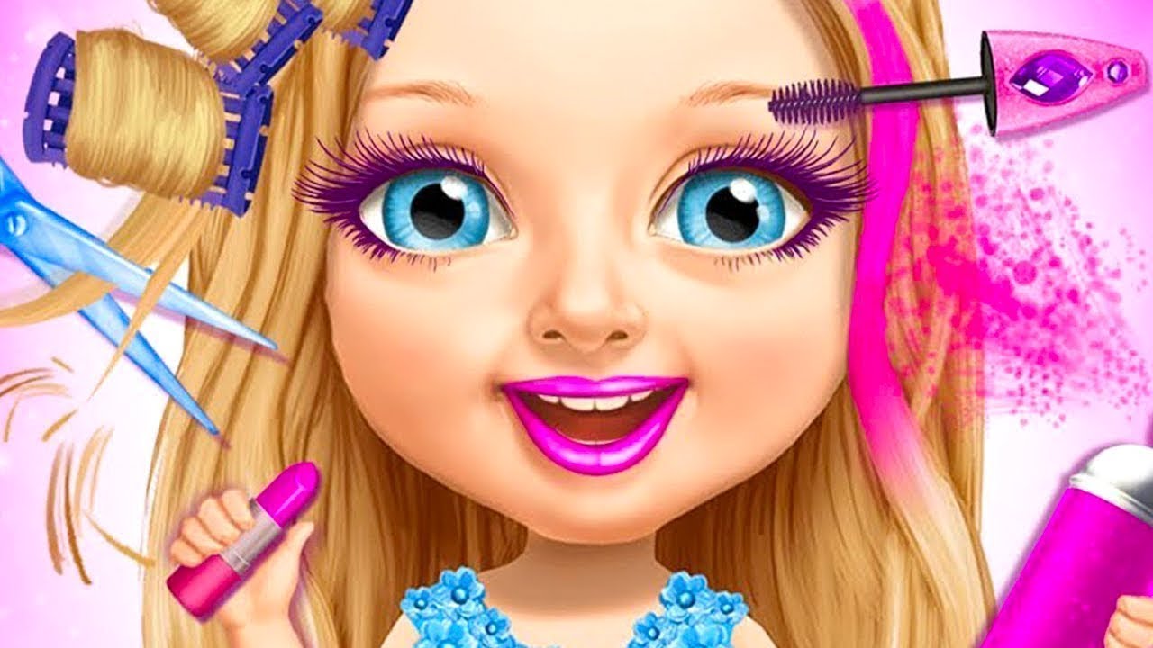 Sweet Baby Girl Beauty Salon 3 - Hair, Nails & Spa Care - Play Fun Princess Makeover Games