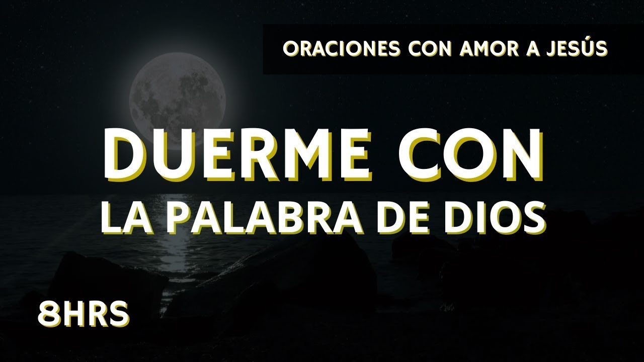 Duerme escuchando la palabra de Dios | Versículos bíblicos para dormir ...
