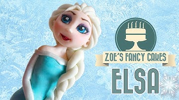 FROZEN ELSA CAKE TOPPER