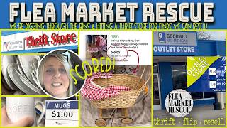 THRIFTING THE GOODWILL BINS AND THE THRIFT STORE FOR THRIFTED HOME DECOR WE CAN RESELL