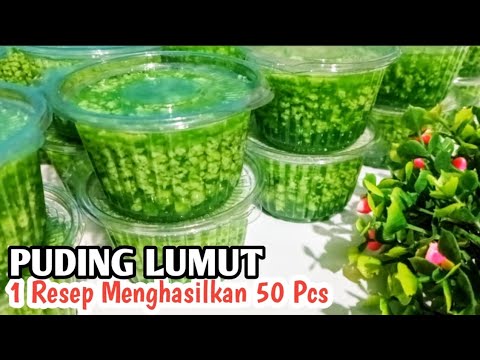 Resep Agar Agar Lumut Cup