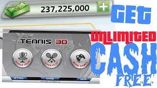 TENNIS 3D HACKING (UNLIMITED CASH) 2018 screenshot 2