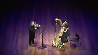 M Tournier: Promenade à l'Automne for Violin and Harp - Duo Sutre-Kim