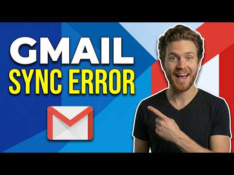 Fix Gmail Sync Error (Easy Troubleshooting Guide)