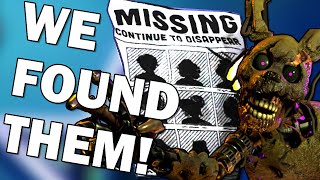 Where Are The Missing People In Security Breach? | FNAF Theory