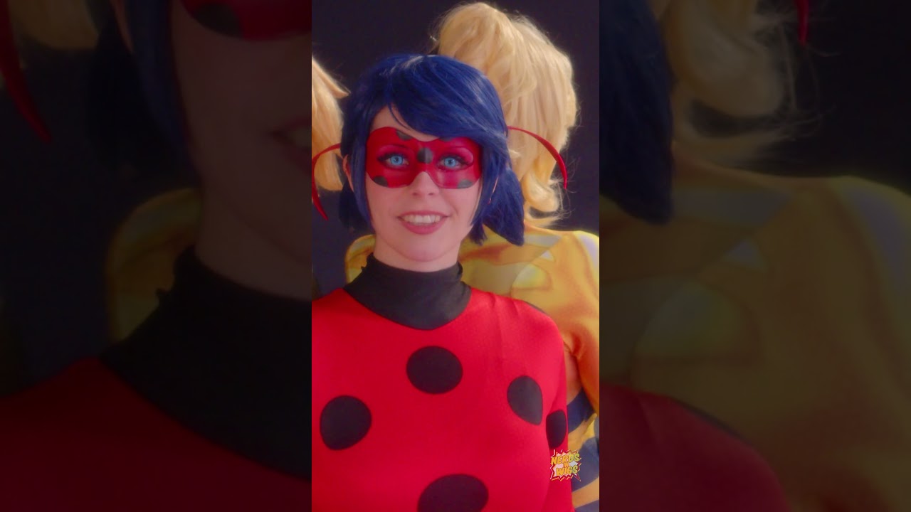Chloé Bourgeois CRASHES Ladybug & Cat Noir's Photoshoot - Miraculous Ladybug Cosplay #shorts