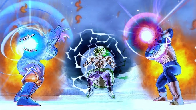 Goku Kamehameha e Vegeta Galick Ho saiyajin blue Gashapon Dragon