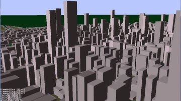 Urban Generator - city procedural generation in real time