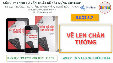 [K03] BUỔI 8.7 - CÁCH VẼ LEN CHÂN TƯỜNG