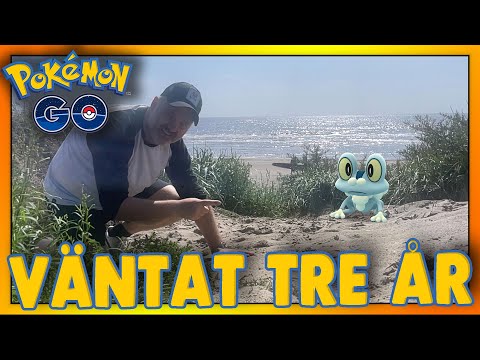 VÄNTAT I TRE ÅR PÅ DENNA POKÉMON - POKÉMON GO PÅ SVENSKA