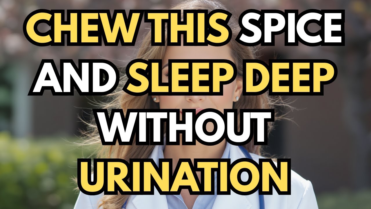 Doctors Are Shocked: Chew This Spice For 60 Seconds And Sleep Deep Without Urination