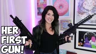 Details my gf's FIRST GUN - (ft. Trainshot) Update