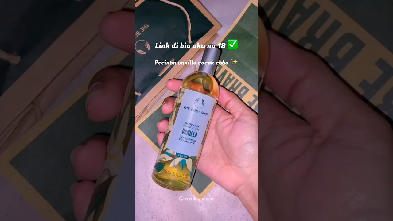 Vanilla Body Mist by The Body Shop 