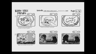 Happy Tree Friends TV Series Episode 7B - A Hole Lotta Love - Storyboards