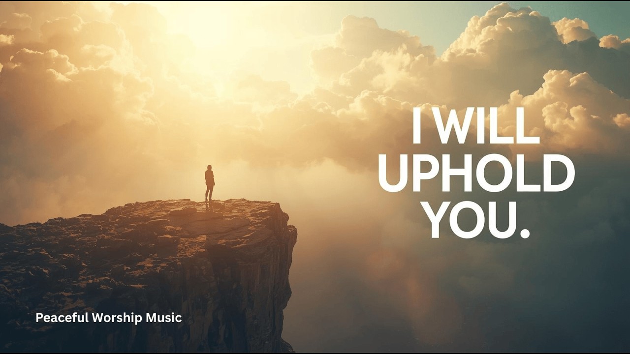 I WILL UPHOLD YOU | SOOTHING BIBLICAL WORSHIP #peacefulworshipmusic #devotionalhits #gospelmusic