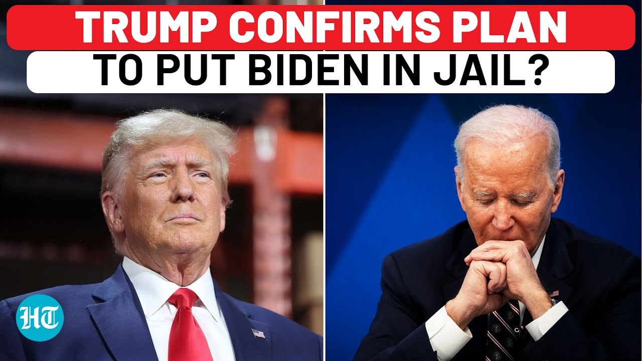 Trump Confirms Plan To Send Biden To Jail? Huge Threat Over Ex-President's Family Pardons | US News