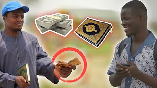 Quran Or Money Which Would You Pick ? Social Experiment