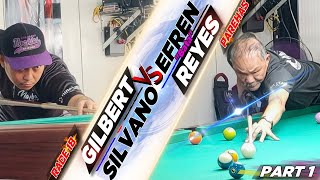 PART 1/7 EFREN "BATA" REYES VS GILBERT SILVANO (RACE 18) BACLARAN
