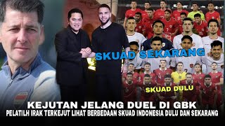 Misi Balas Permalukan Irak! Pelatih Irak Terkejut Lihat Skuad Timnas Indonesia Baru Yg Mereka Hadapi