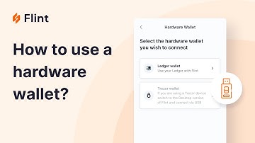 Getting started with Flint Wallet: Connecting a Hardware Wallet