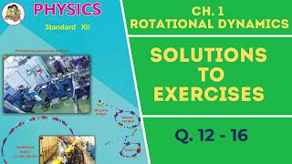 Rotational dynamics - Assignment 1 solutions | New Maharashtra board syllabus (Class 12 Physics)