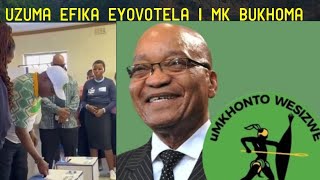 Inhlikomo kugasela u Zuma ezovotela I MK kokuqala