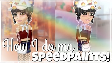 🌹 How I do my speedpaints | Pixlr - GIRLS! 🌹