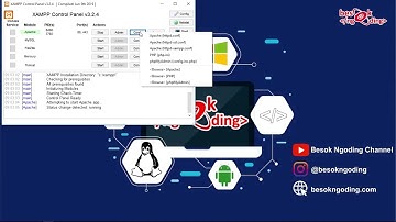 Cara Mengganti Port Apache 80 menjadi Port 8080 pada XAMPP dengan mudah