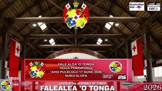 🇹🇴 Fale Alea 'o Tonga | Tu'apulelulu 18 'o Sune 2026