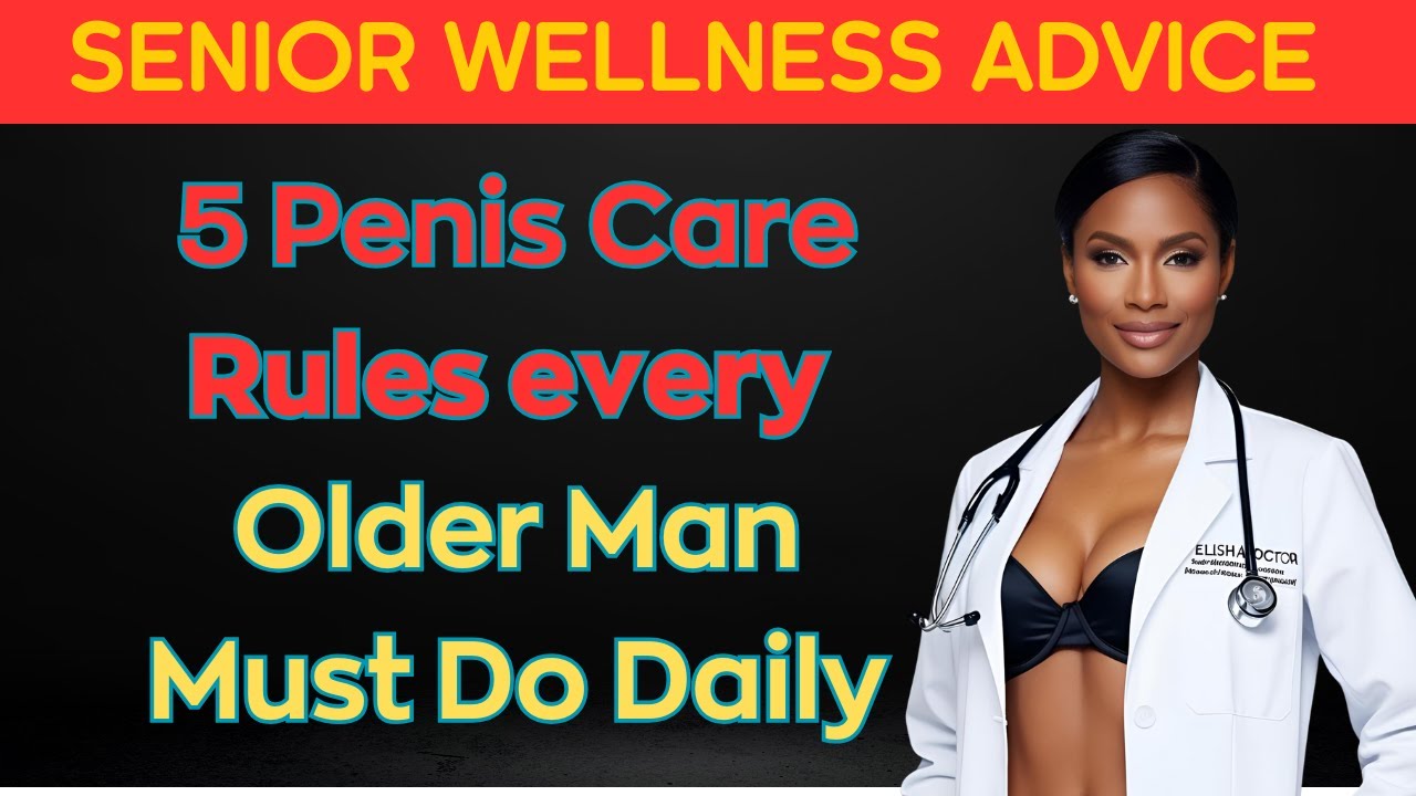 5 Penis Care Rules every older man should follow daily to stay healthy, comfortable and confident!