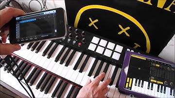 How To Connect & Set Up The M-Audio Oxygen 61 or 49 to an iPad & iPhone