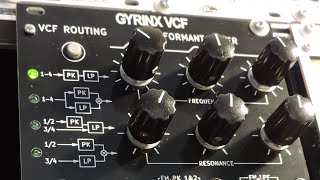 GSE GYRINX VCF FIRST LOOK [Audio Demo #1] (Synton Syrinx)