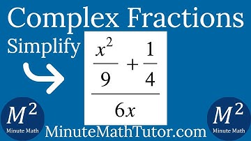 Simplify (x^2/9+1/4)/6x