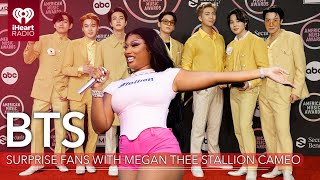 BTS Surprise Fans With Epic Megan Thee Stallion \\