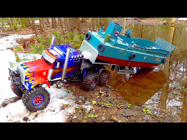 OPTiMUS OVERKiLL Launches a Warship | RC ADVENTURES class=