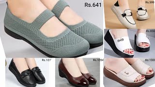 SUPER STYLISH \& SOFT FOOTWEAR COLLECTION SANDAL SHOES SLIPPERS SLIP-ON PUMP BELLY SHOES